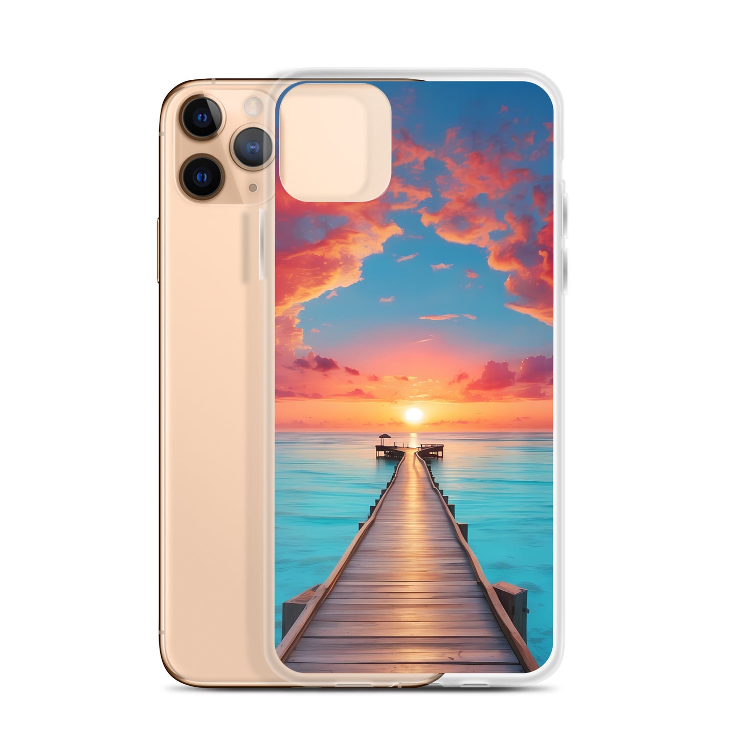 Maldives for iPhone-Clear Case