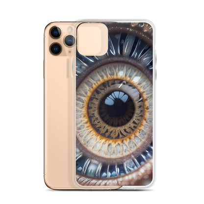 Eye Spy Clear Custom iPhone Case