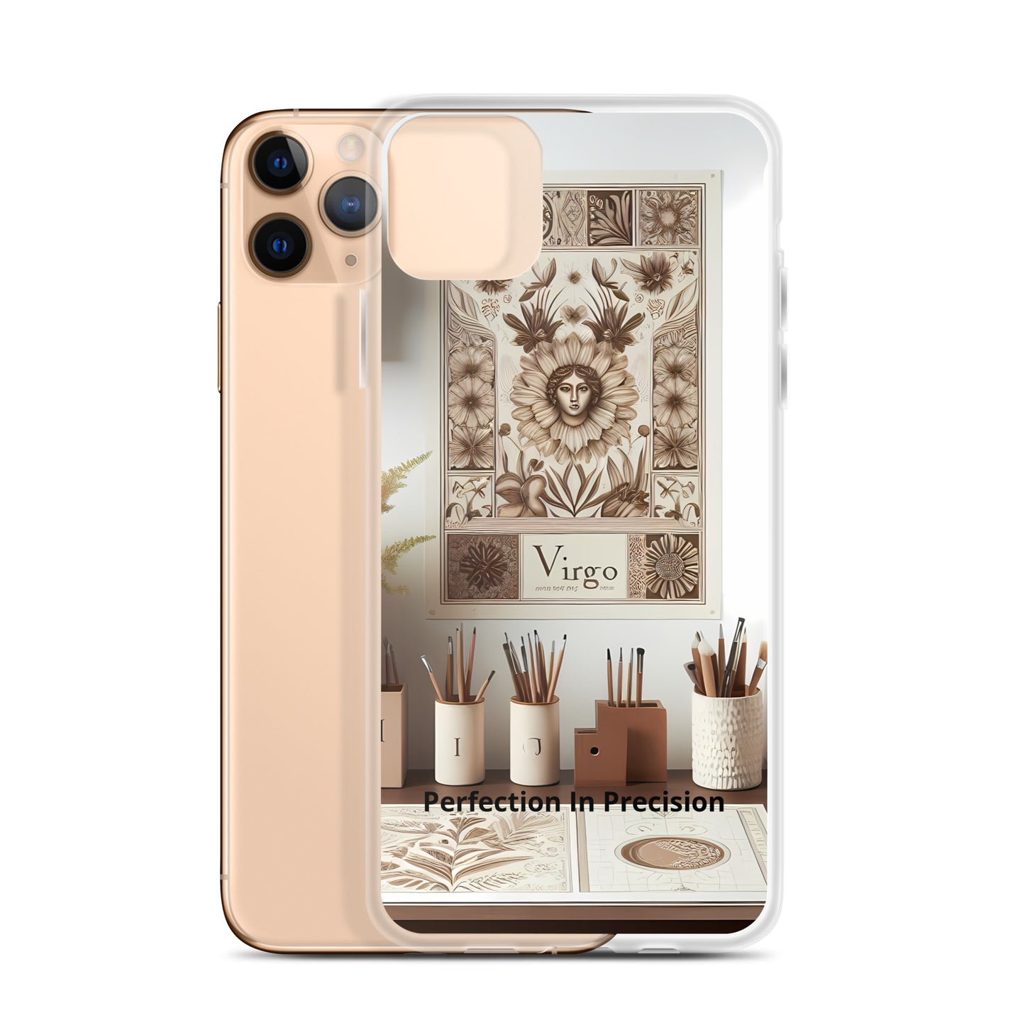 Virgo iPhone Clear Case