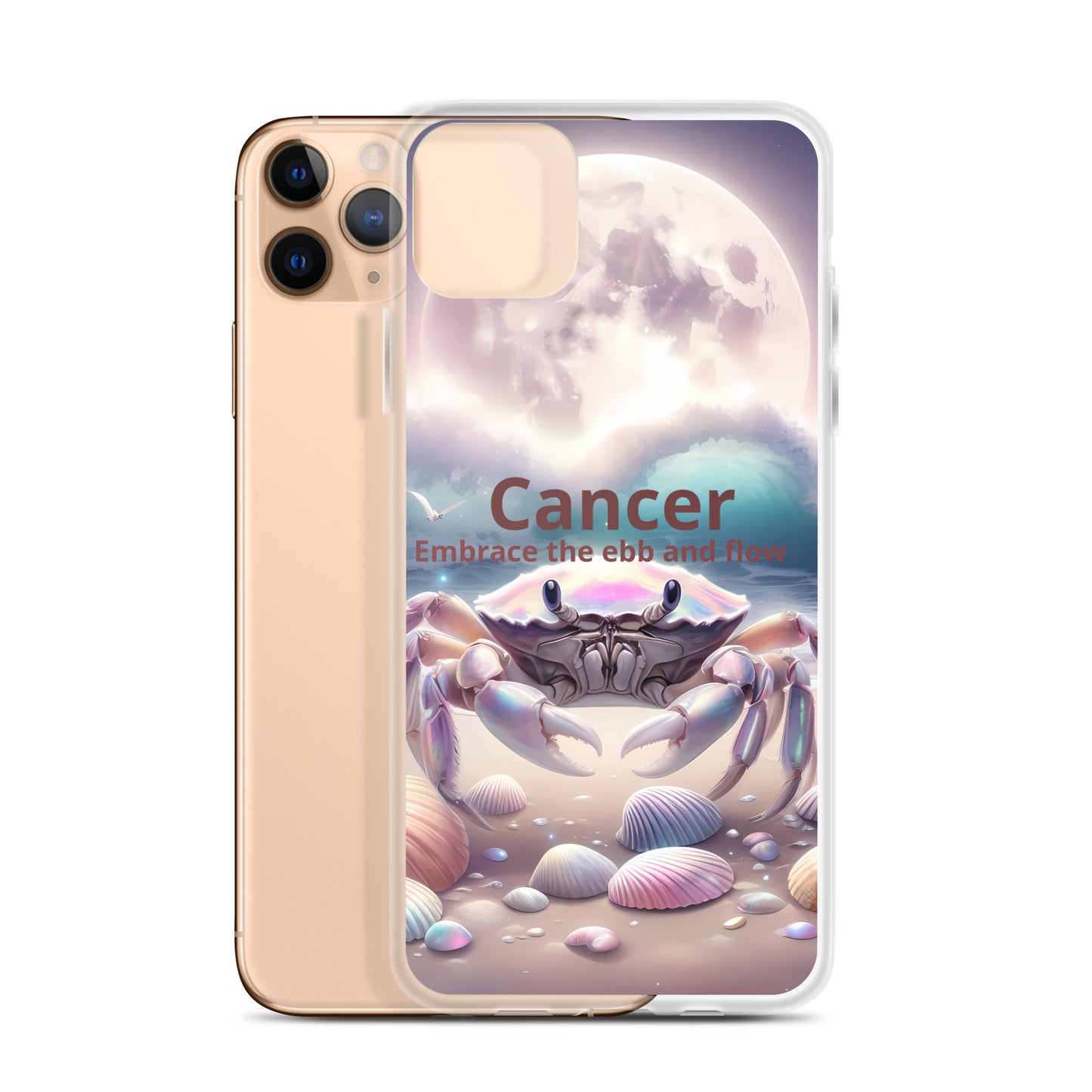 Cancer iPhone Clear Case