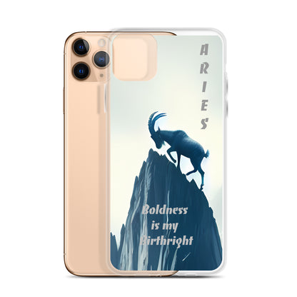 Aries for iPhone-Clear Case