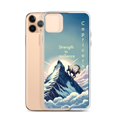 Capricorn for iPhone-Clear Case