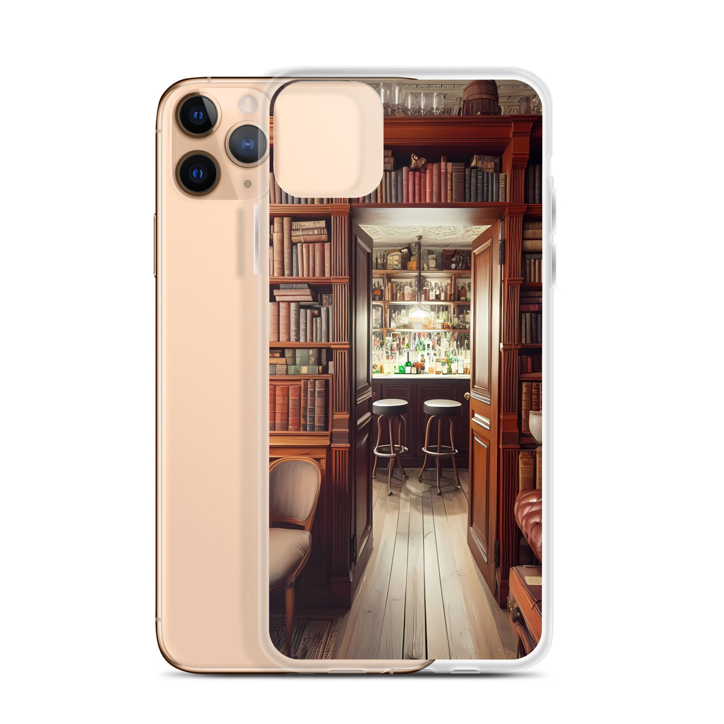 Cocktail Bar  for iPhone-Clear Case