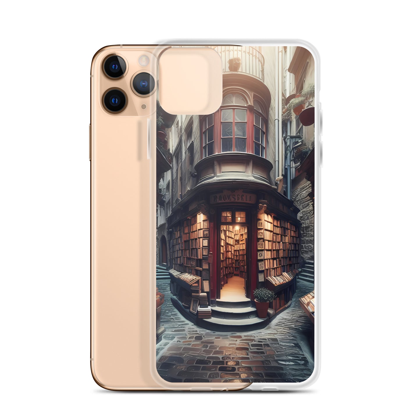 Bookshop  for iPhone-Clear Case