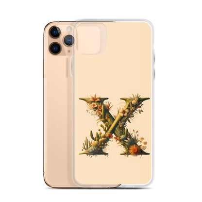 X for iPhone-Clear Case