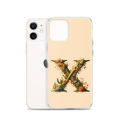 X for iPhone-Clear Case