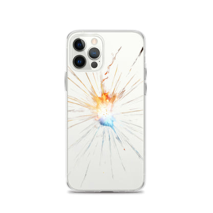 Supernova Spectacle for iPhone-Clear Case - InkSync