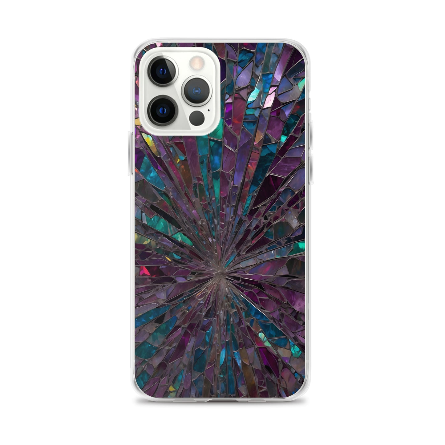 Fracture Craft for iPhone-Clear Case - InkSync