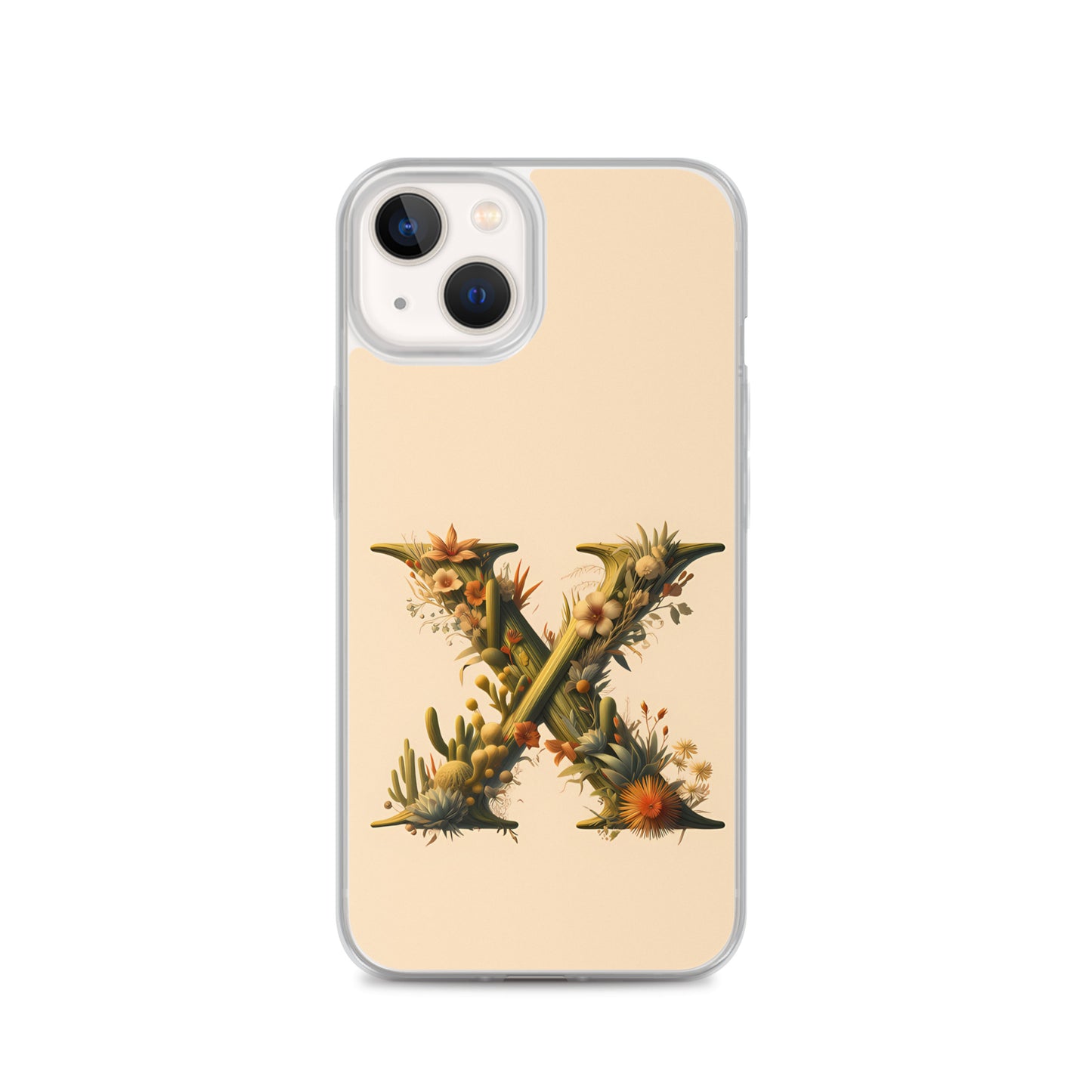 X for iPhone-Clear Case