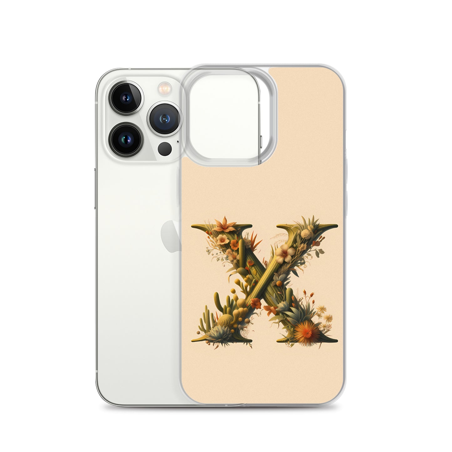 X for iPhone-Clear Case