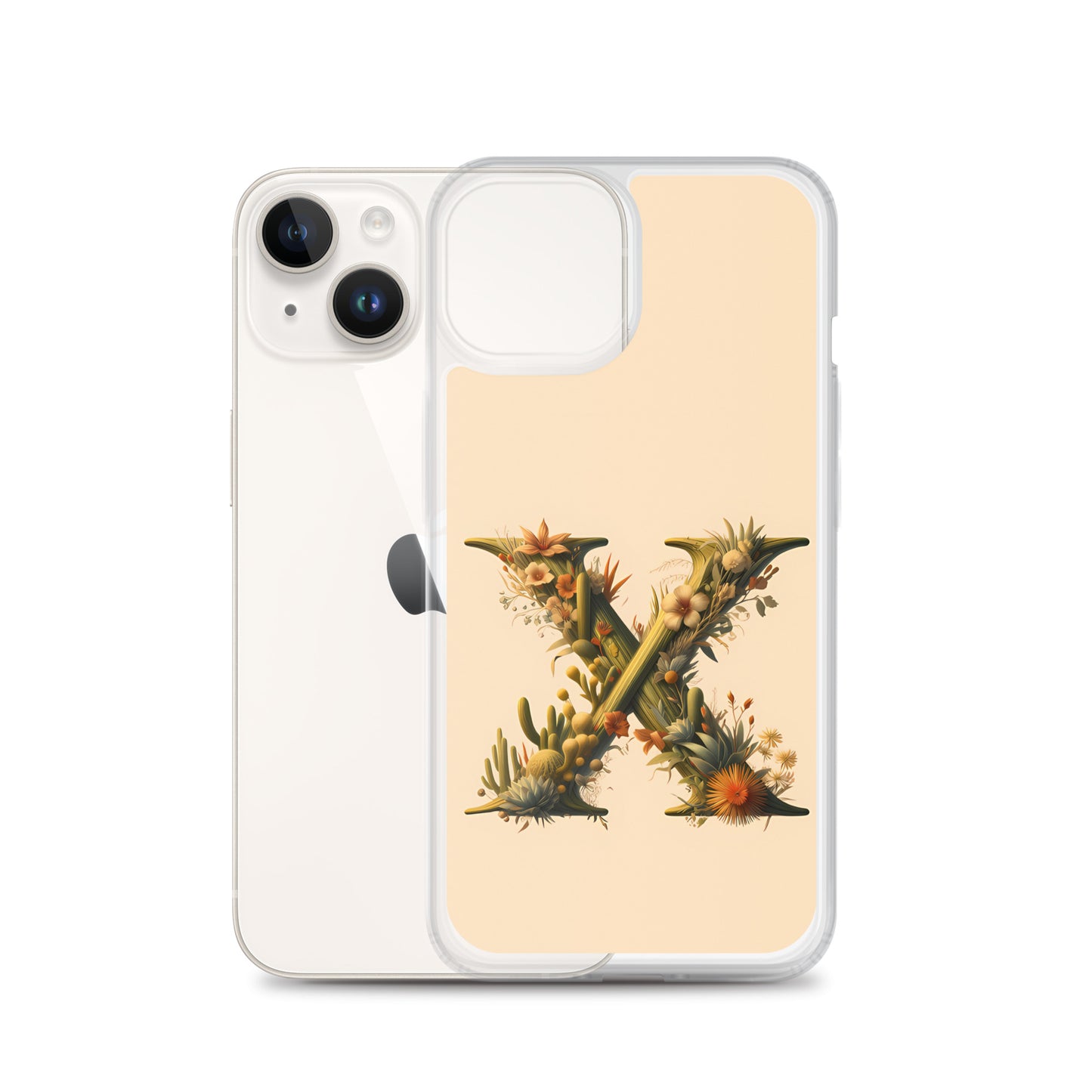 X for iPhone-Clear Case