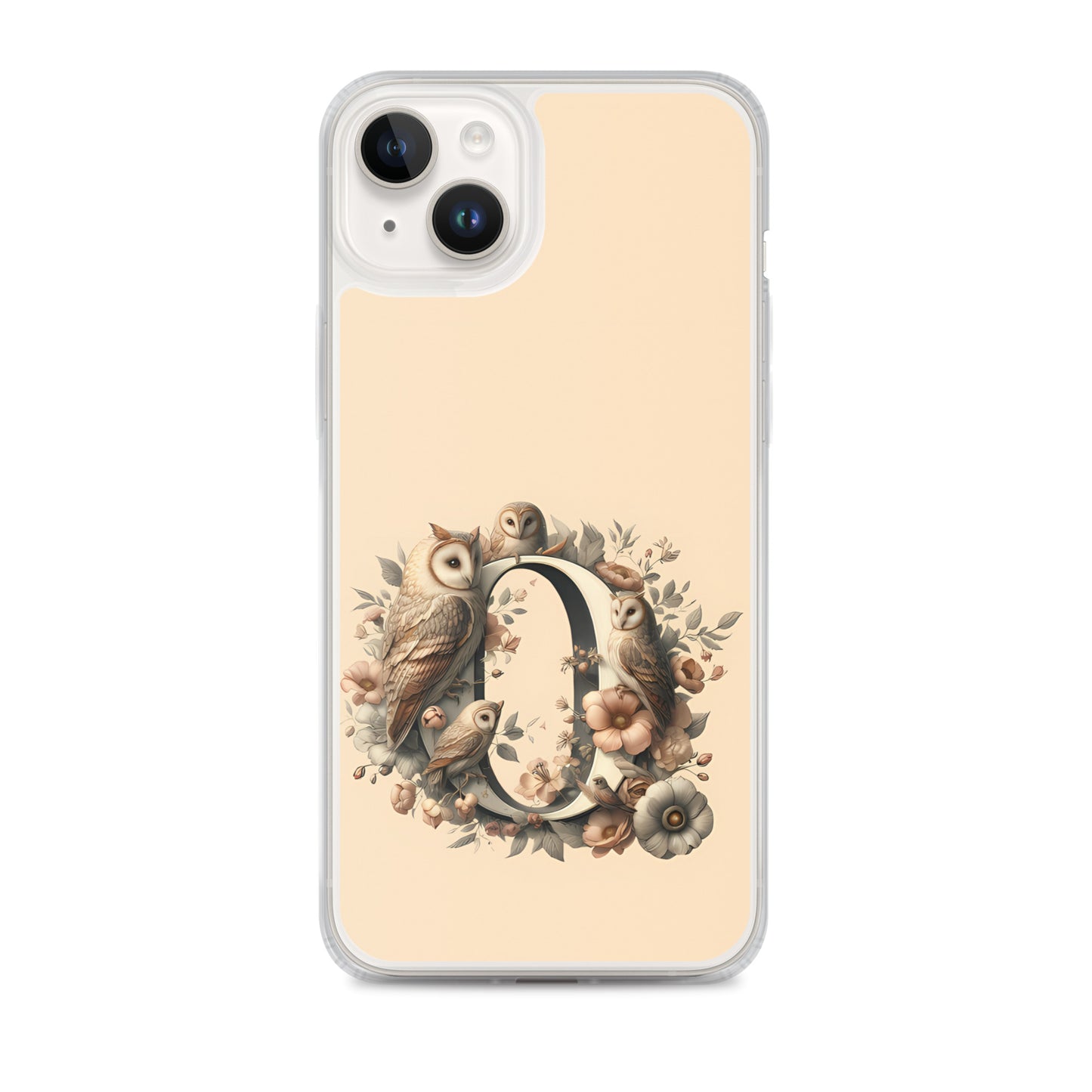 O for iPhone-Clear Case