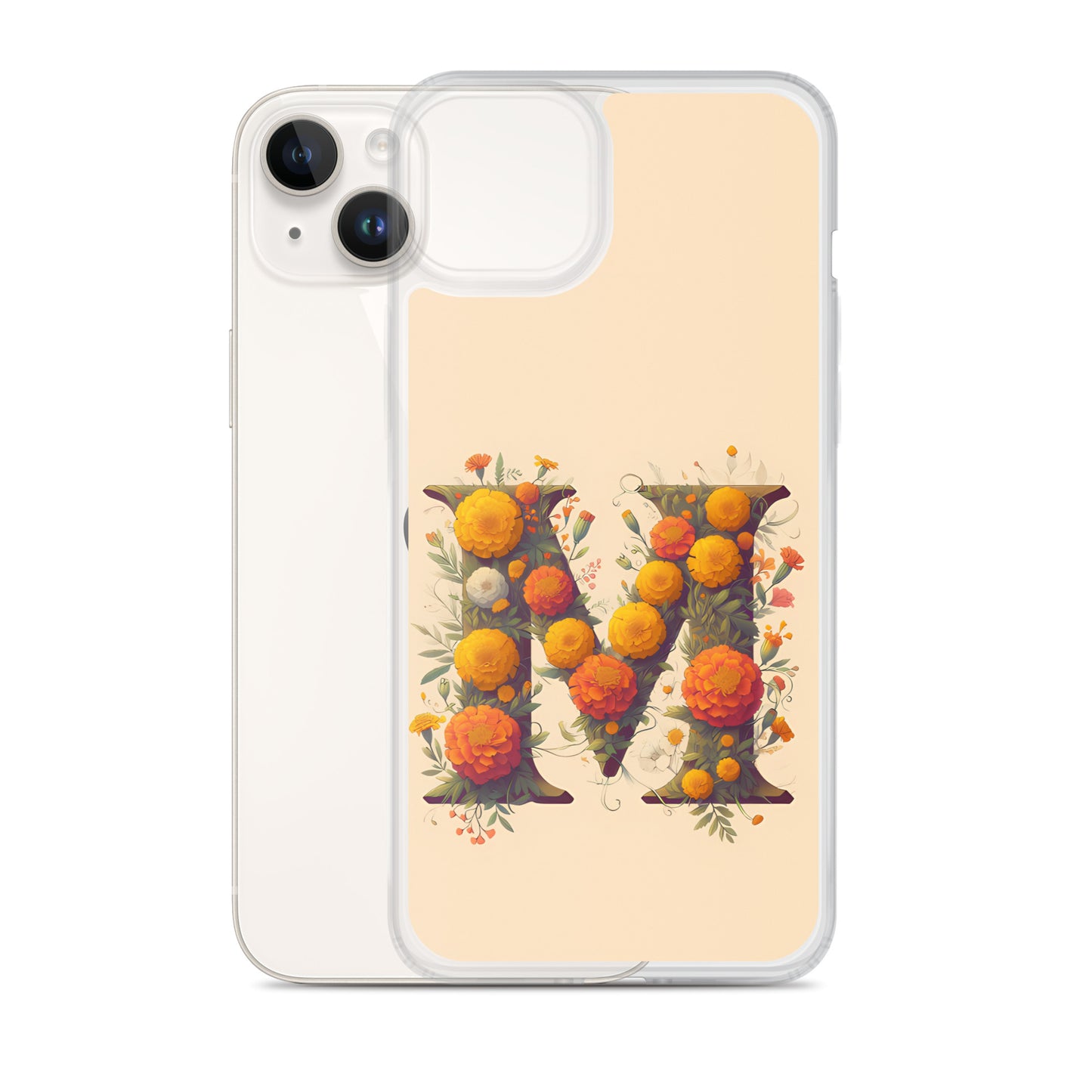 M for iPhone-Clear Case