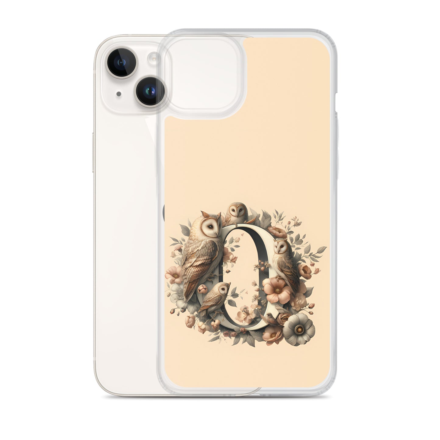 O for iPhone-Clear Case