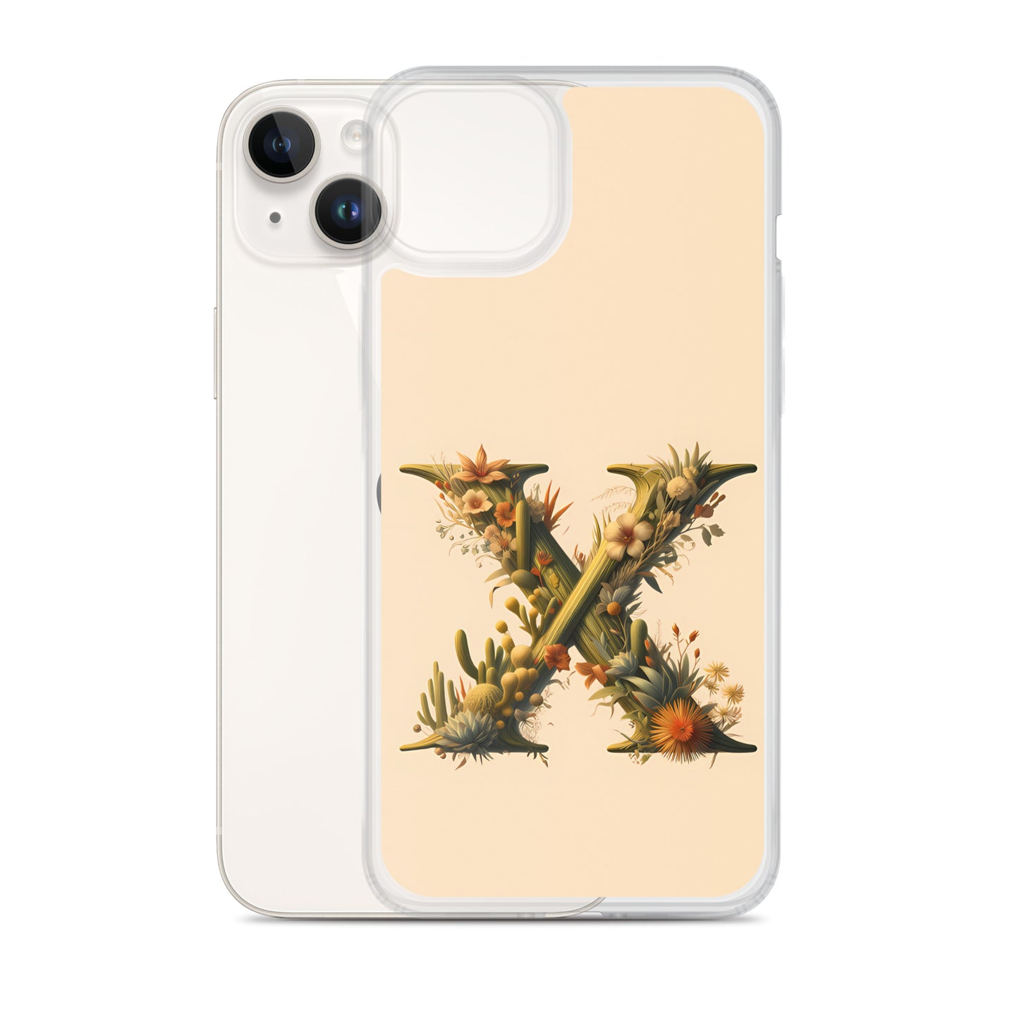 X for iPhone-Clear Case