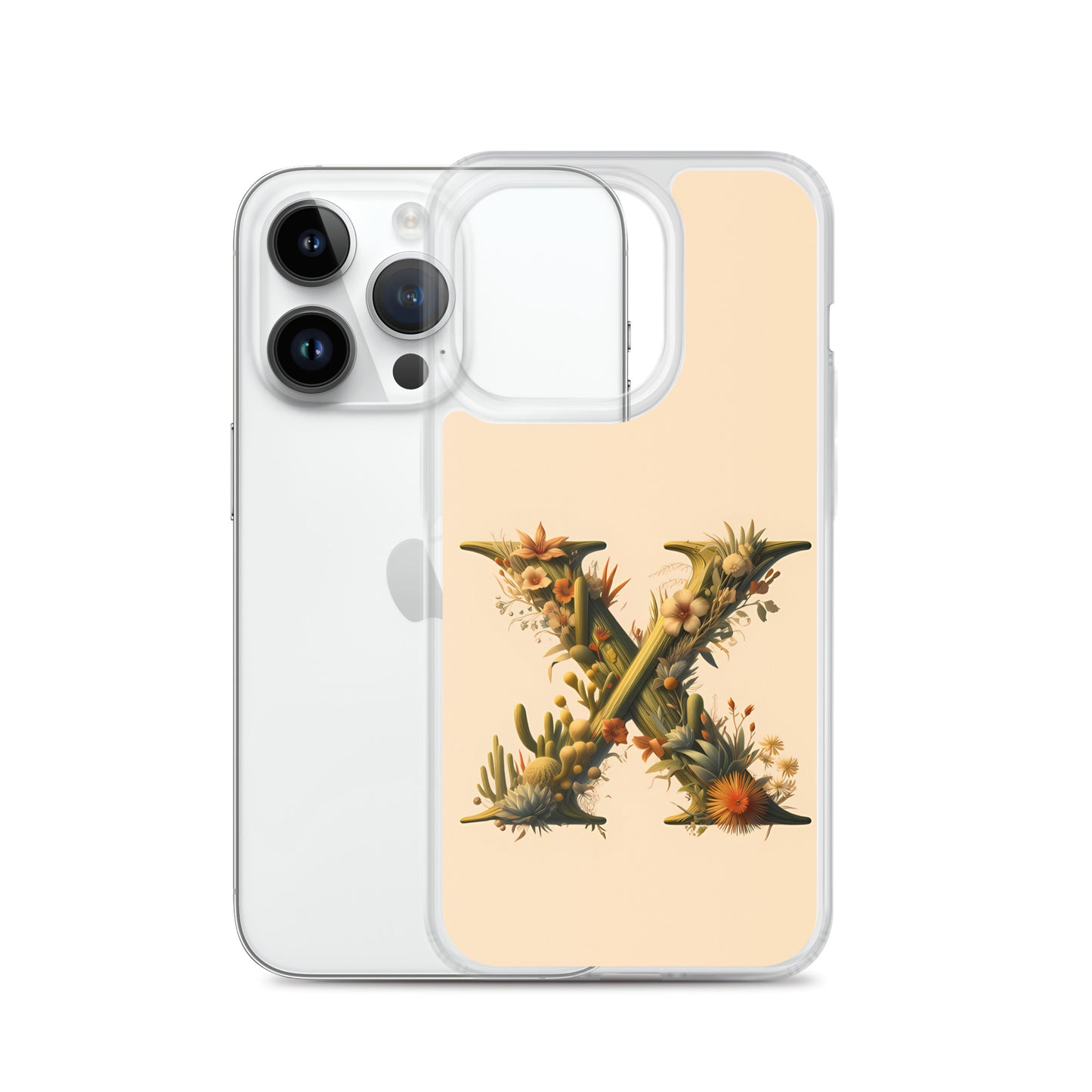 X for iPhone-Clear Case