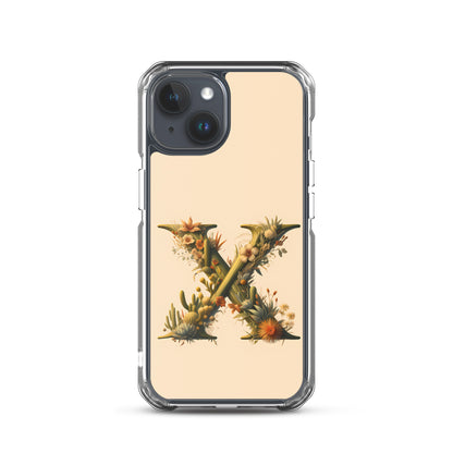 X for iPhone-Clear Case