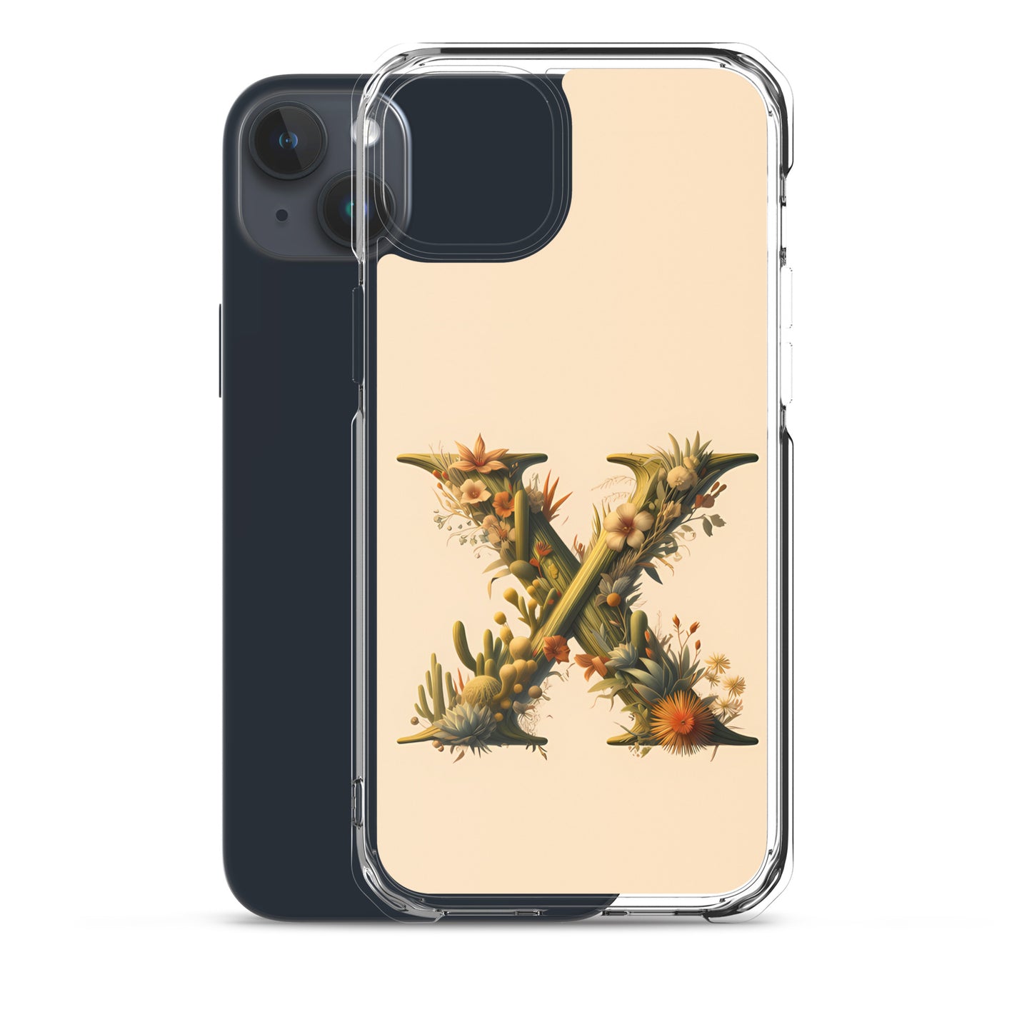 X for iPhone-Clear Case