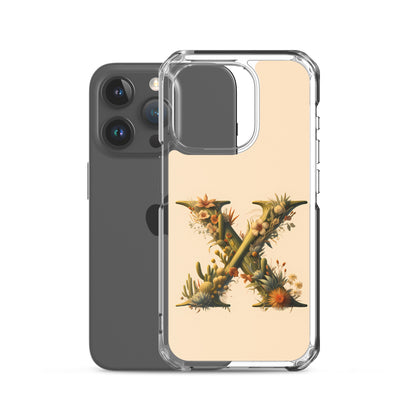 X for iPhone-Clear Case