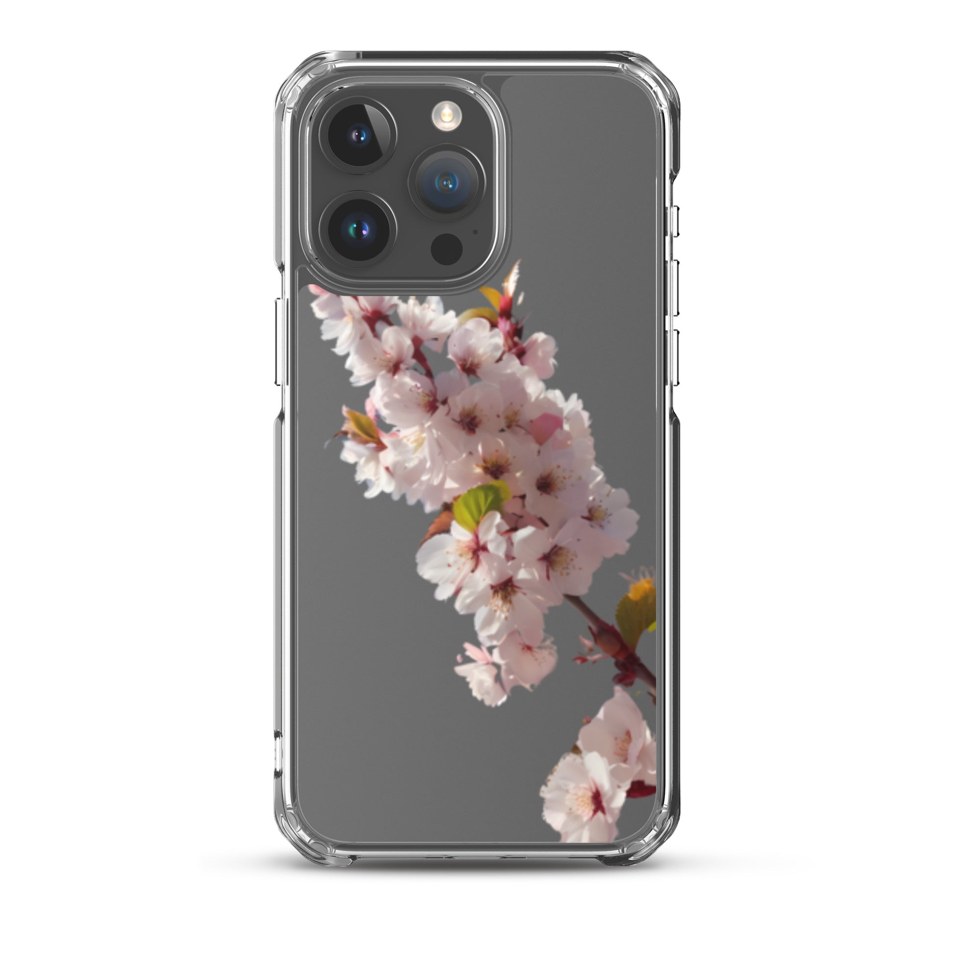 Cherry Bliss for iPhone-Clear Case - InkSync