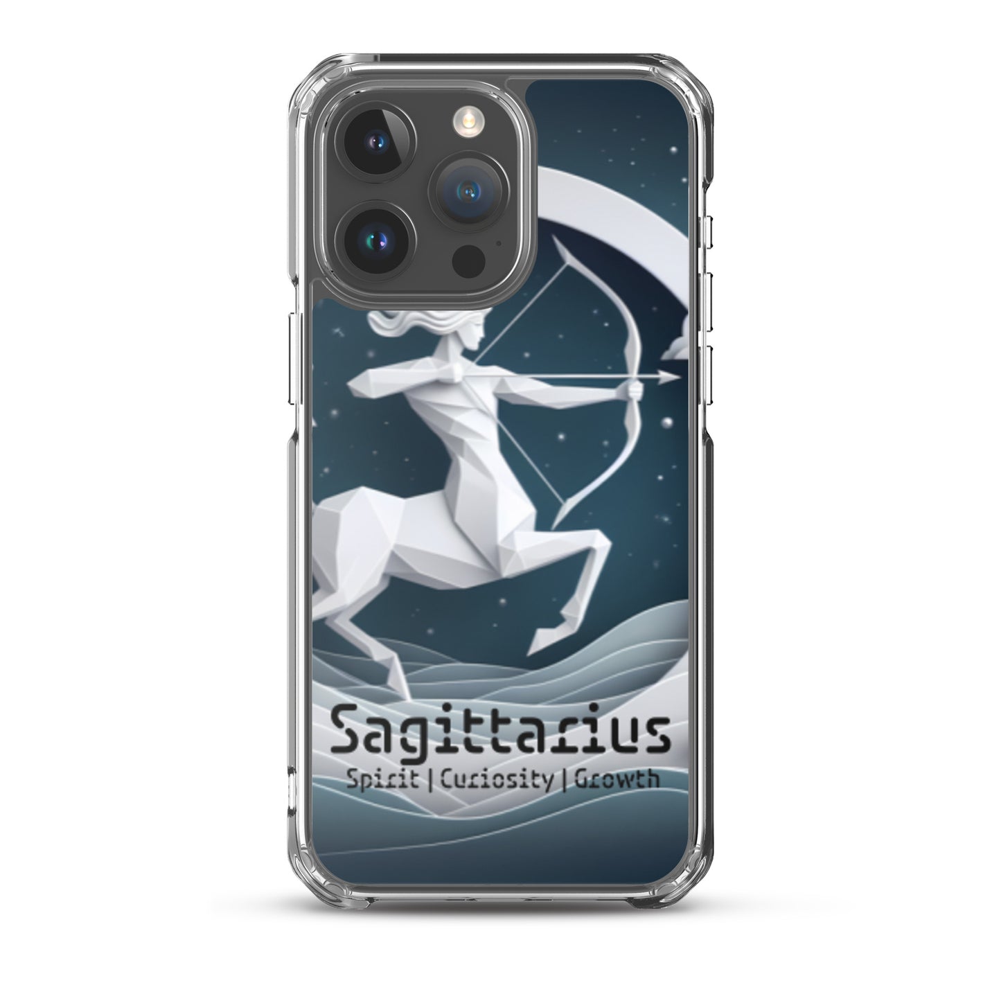 Sagittarius iPhone Clear Case