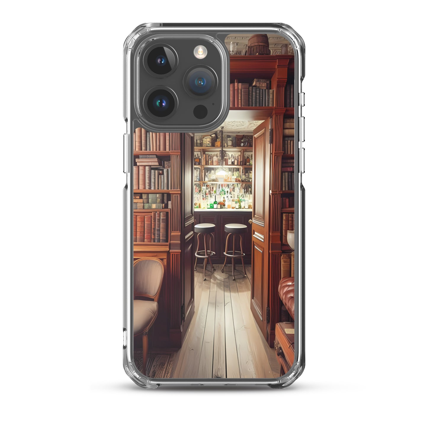 Cocktail Bar  for iPhone-Clear Case