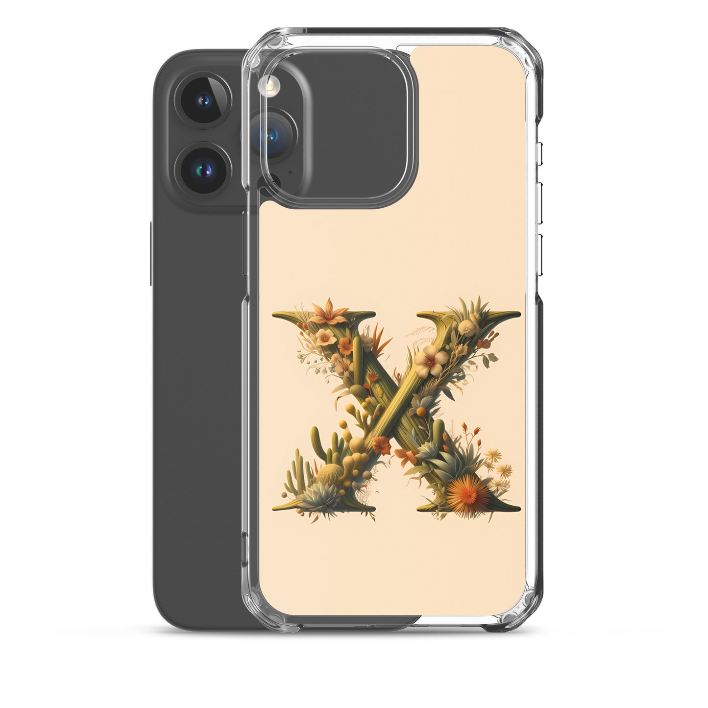 X for iPhone-Clear Case