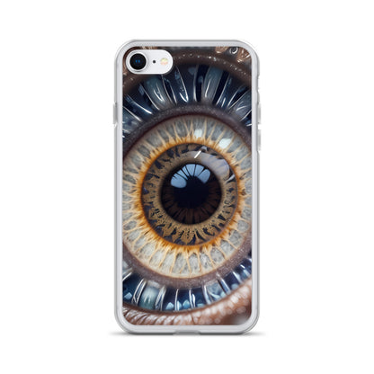 Eye Spy Clear Custom iPhone Case