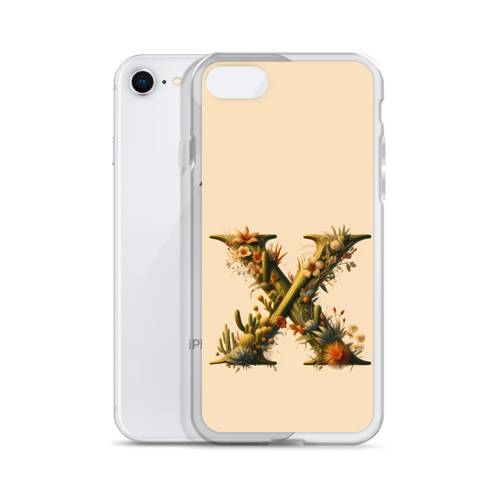 X for iPhone-Clear Case