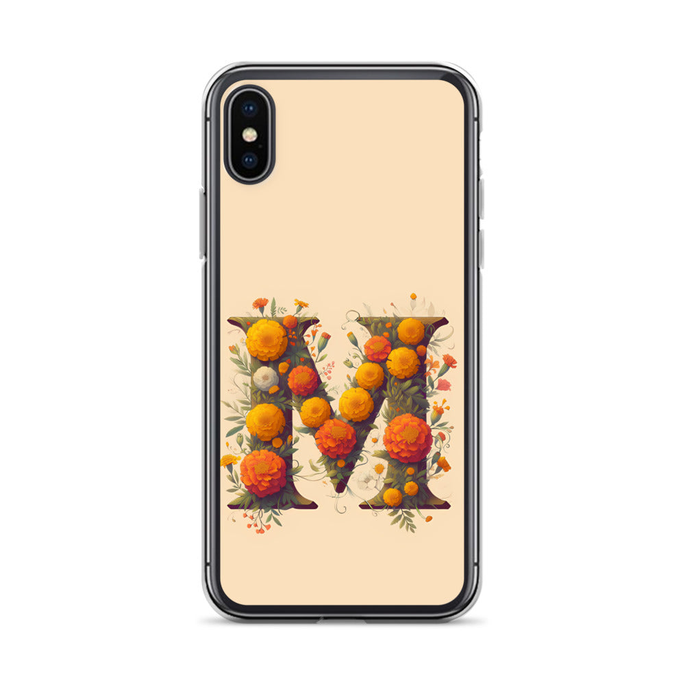 M for iPhone-Clear Case