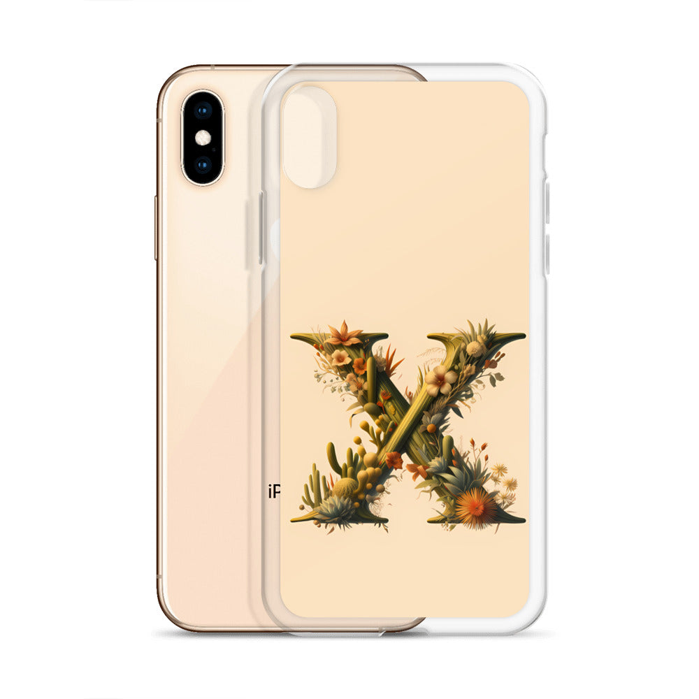 X for iPhone-Clear Case