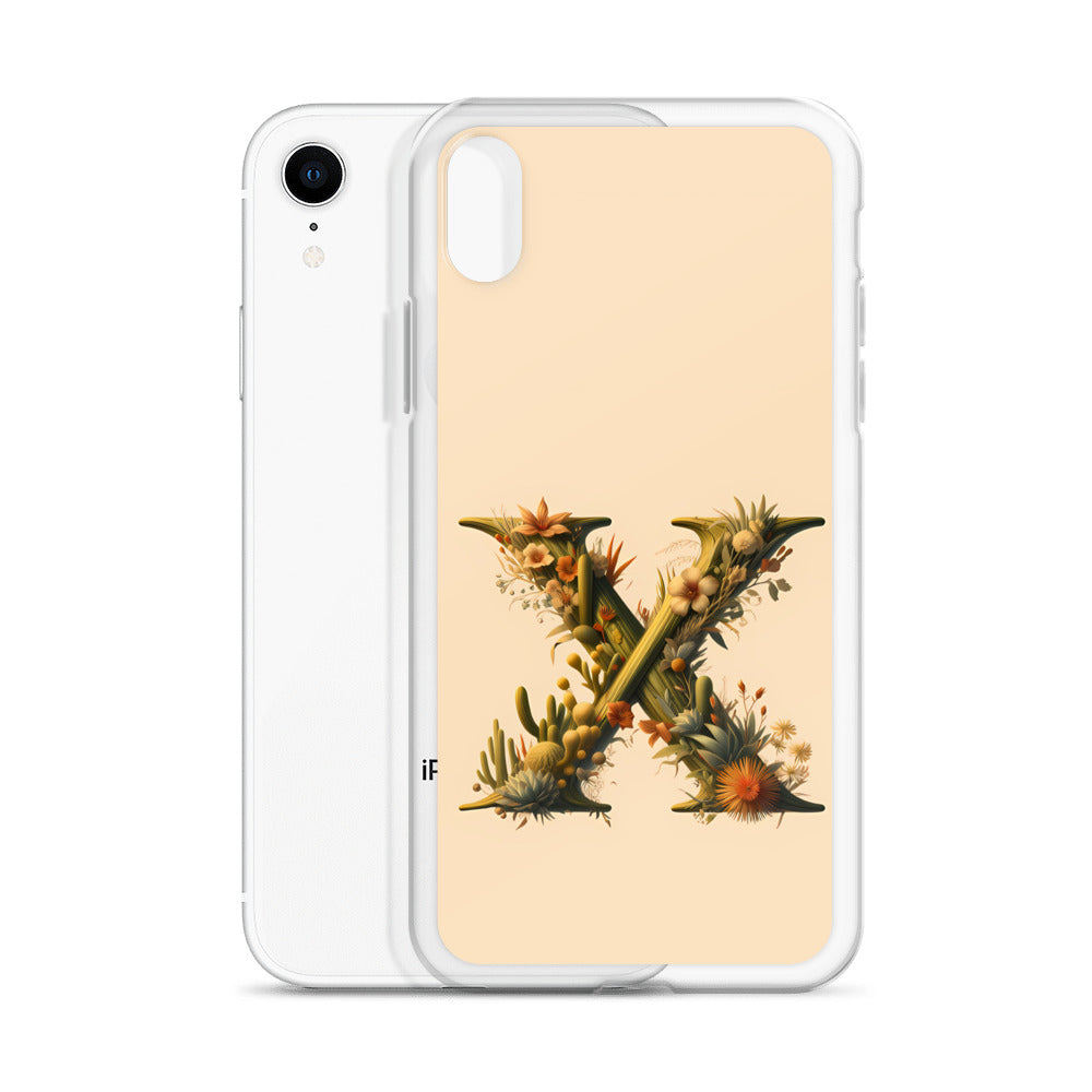 X for iPhone-Clear Case