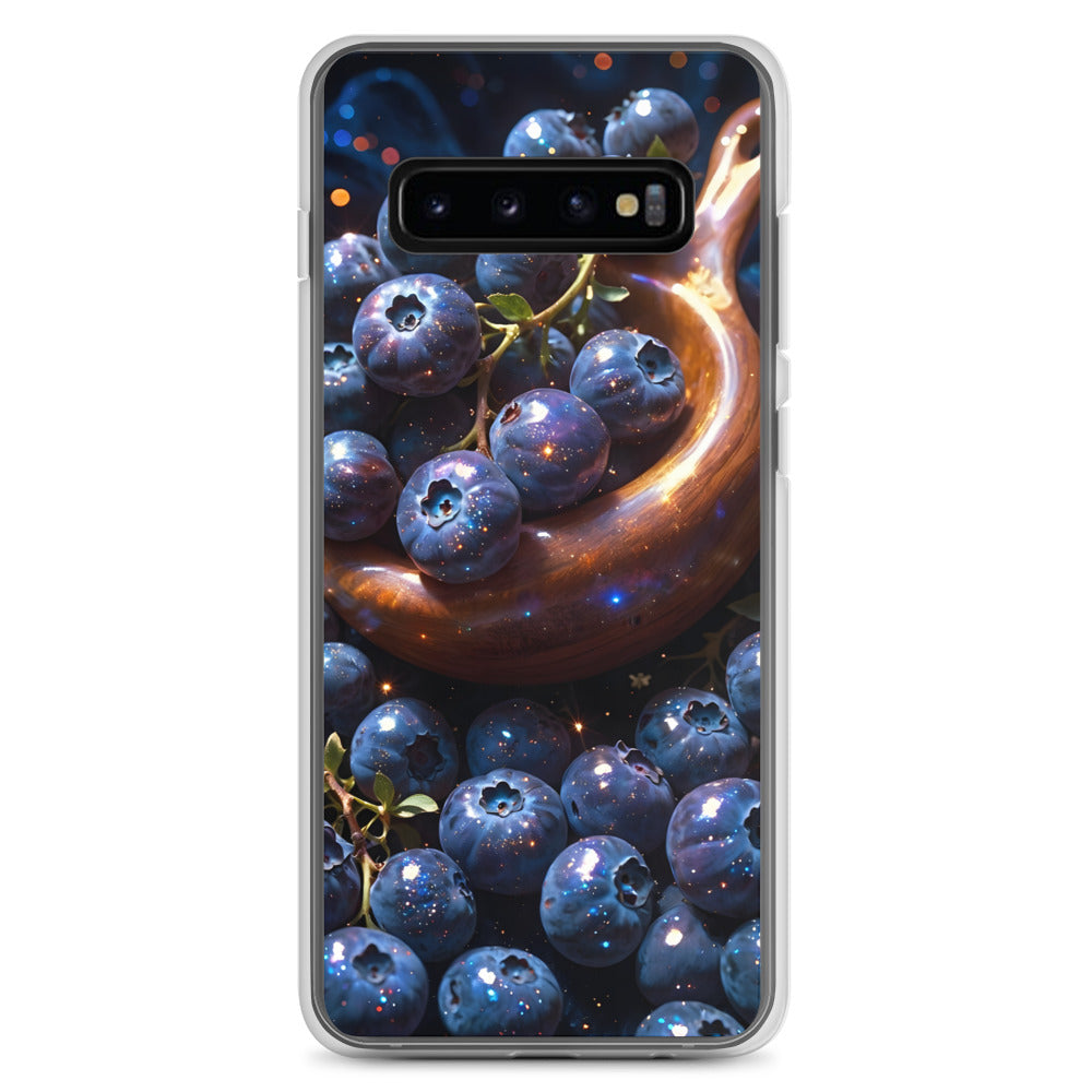 Blueberries for Samsung-Clear Case