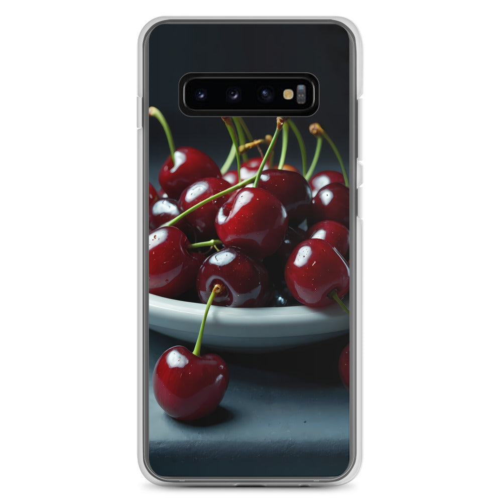 Cherries for Samsung-Clear Case