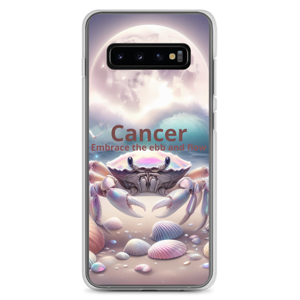 Cancer Samsung Clear Case