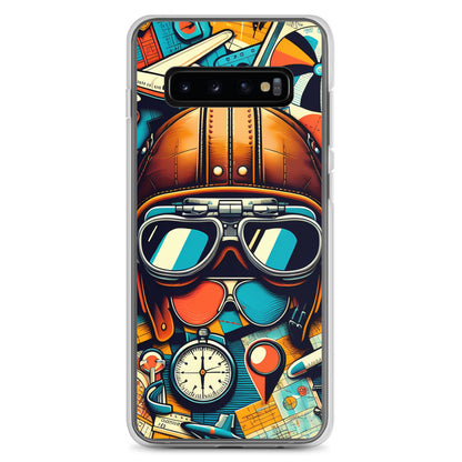 Aviator  for Samsung-Clear Case