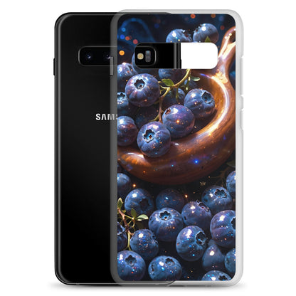 Blueberries for Samsung-Clear Case