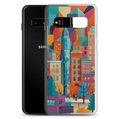 Cityscape for Samsung-Clear Case