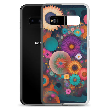 Florascape for Samsung-Clear Case