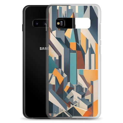 Fragmentation Clear Custom Samsung Phone Case