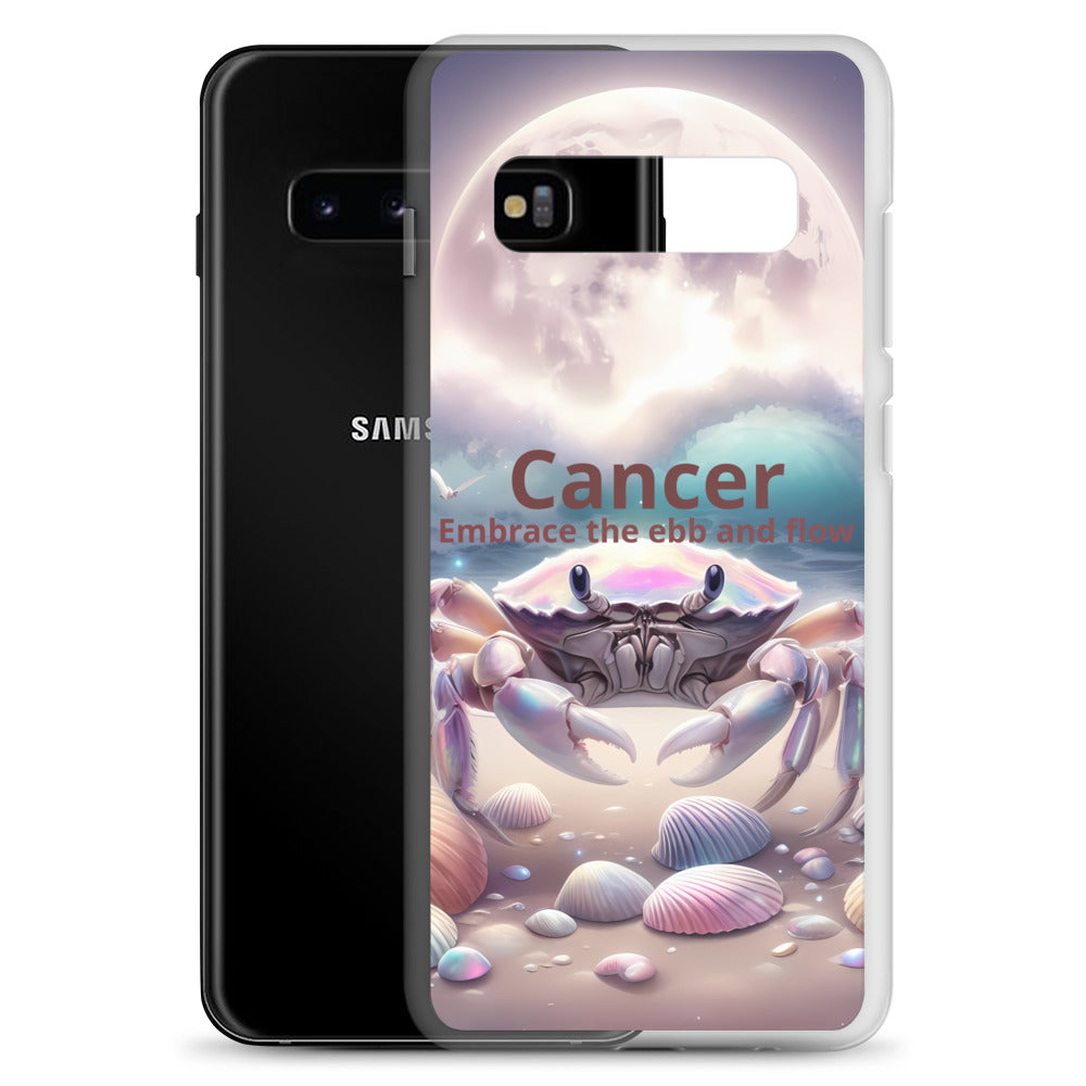 Cancer Samsung Clear Case