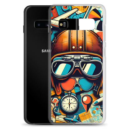 Aviator  for Samsung-Clear Case