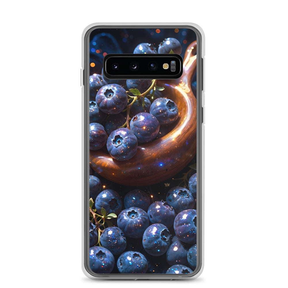 Blueberries for Samsung-Clear Case