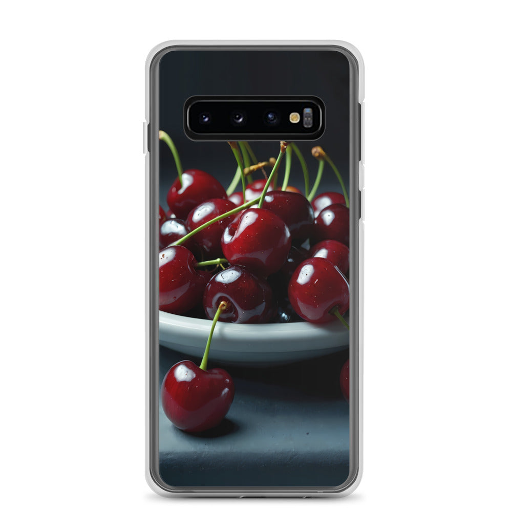 Cherries for Samsung-Clear Case