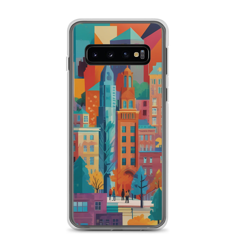 Cityscape for Samsung-Clear Case