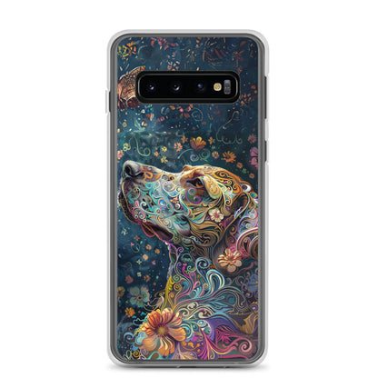 Paisley Pup for Samsung -Clear Case