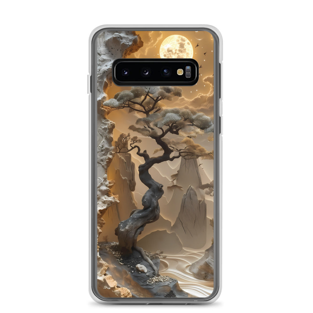 Twisted Moon for Samsung-Clear Case