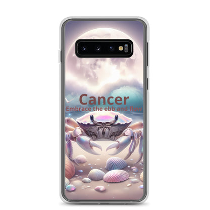 Cancer Samsung Clear Case