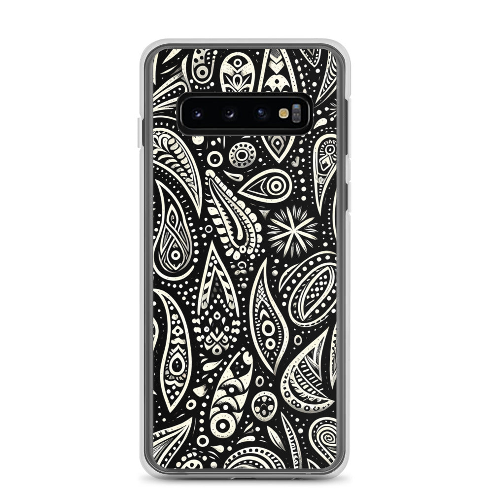 Paisley for Samsung-Clear Case