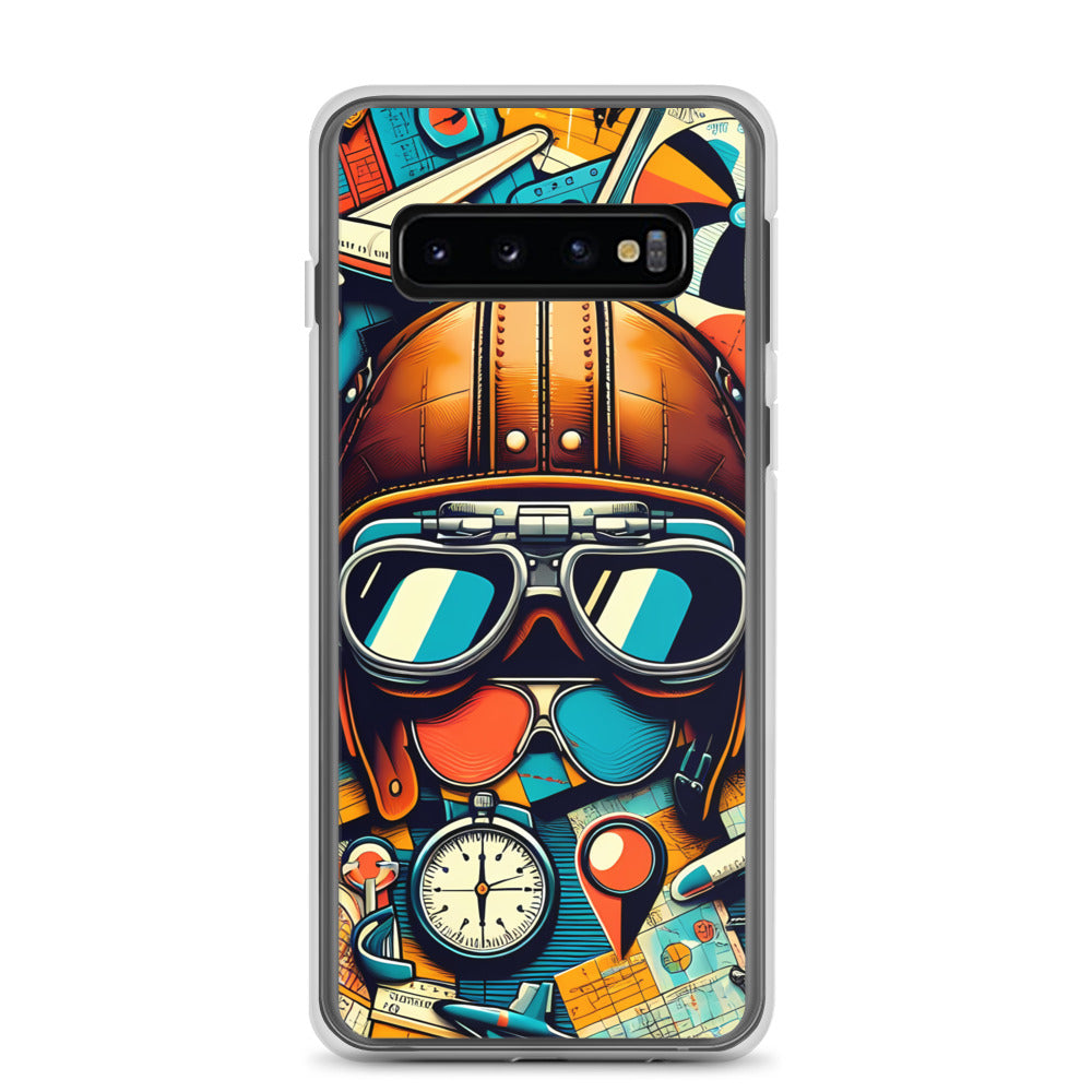 Aviator  for Samsung-Clear Case